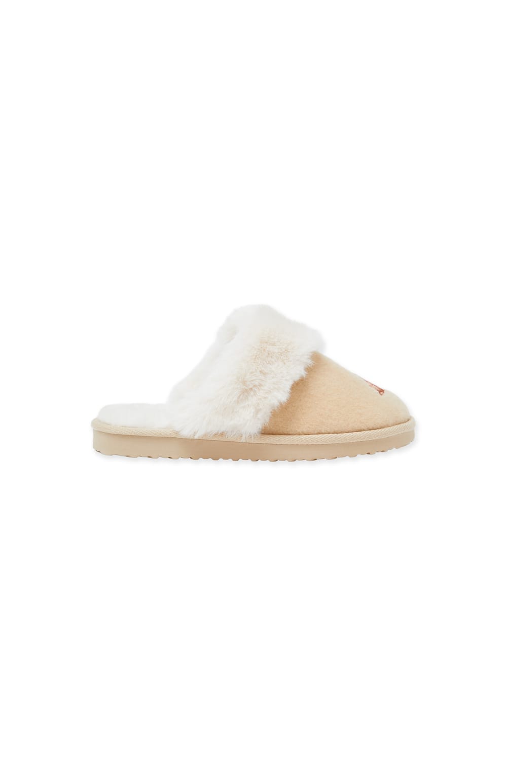 Chaussons mules &agrave; motif chien;${refinementColor}
