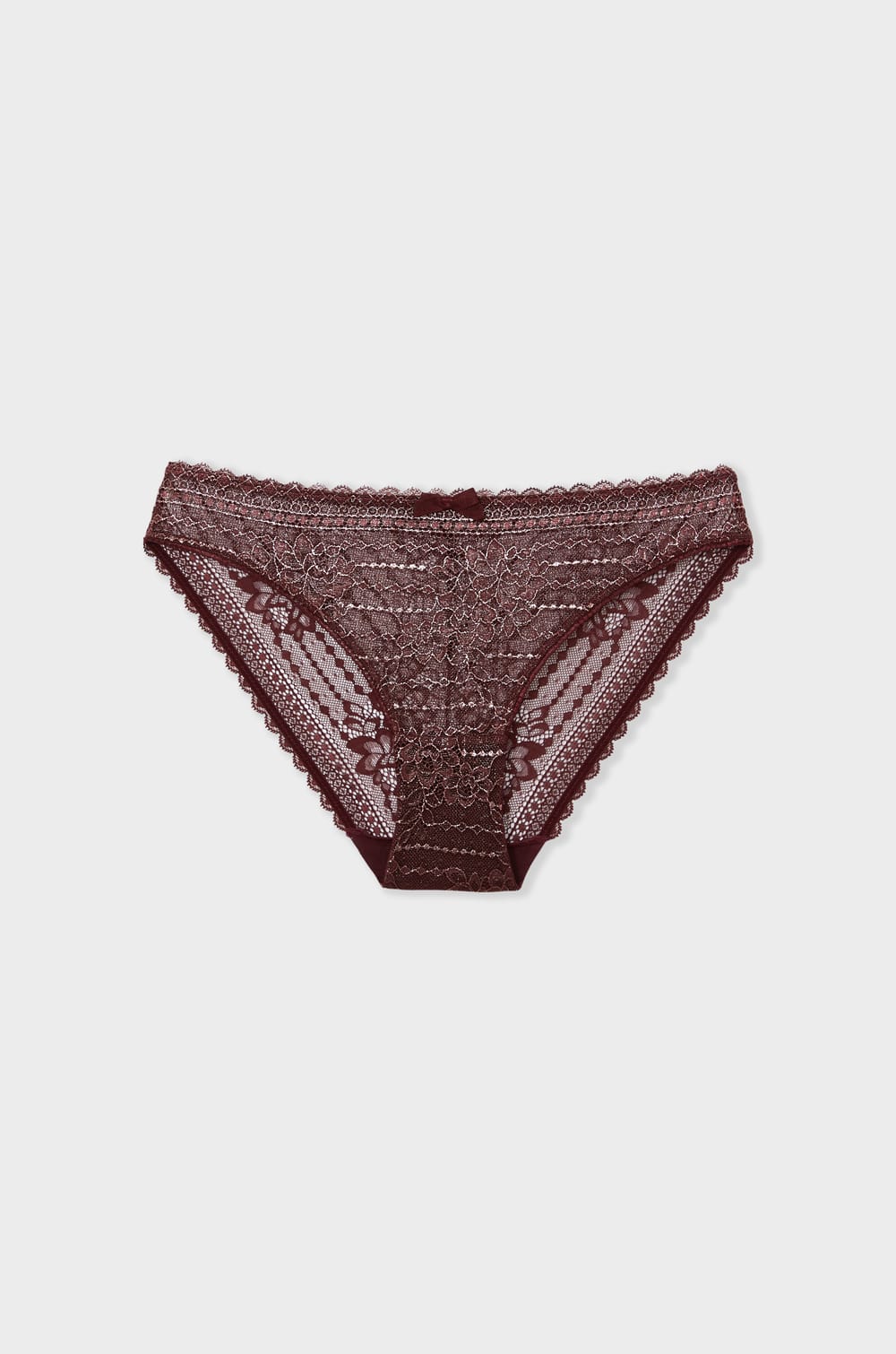 Iridescent lace brief;${refinementColor}