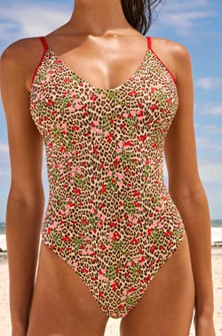 Badpak met luipaardprint;${refinementColor}