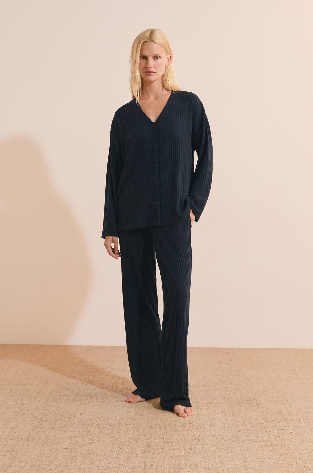 Gilet de pyjama c&ocirc;tel&eacute;;${refinementColor}