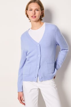 Buttoned Cardigan;${refinementColor}