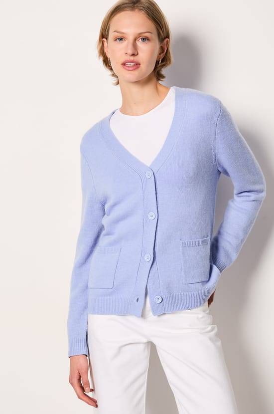 Buttoned Cardigan;${refinementColor}