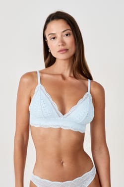 Soutien-gorge N.8 - Le triangle sans armatures irisé;${refinementColor}