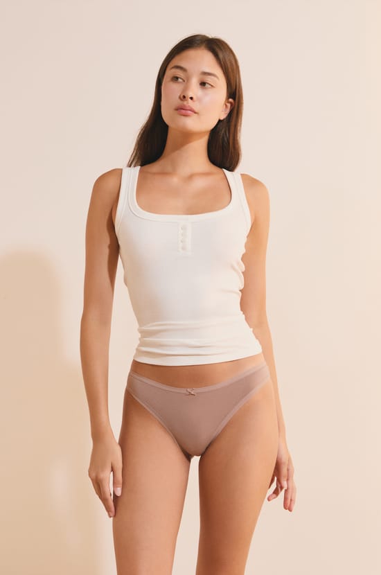 Set de 3 tangas de algod&oacute;n;${refinementColor}