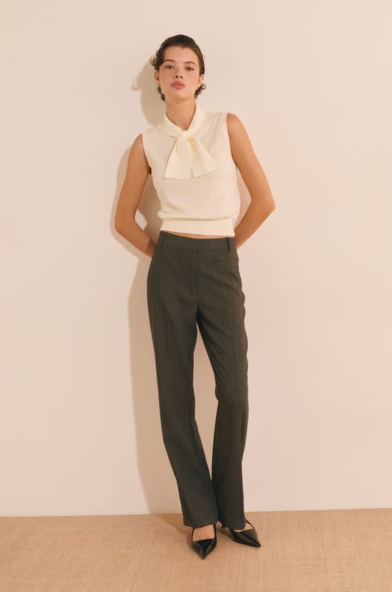 Pantalon droit;${refinementColor}