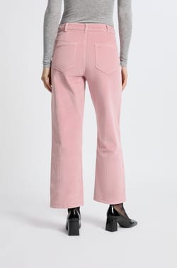 Pantalon en coton effet velours;${refinementColor}