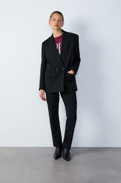 Veste de blazer;${refinementColor}