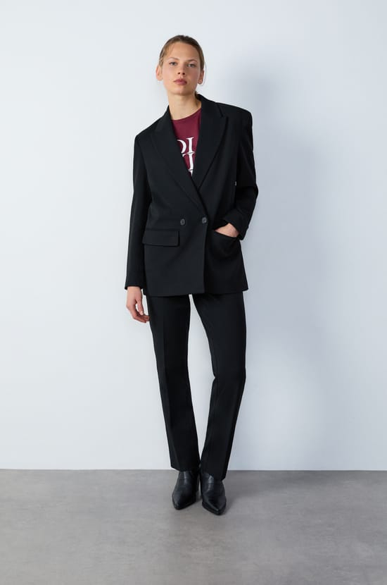 Veste de blazer;${refinementColor}