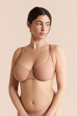 Soutien-gorge corbeille en microfibre;${refinementColor}