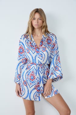 Saténový župan s potiskem;${refinementColor}