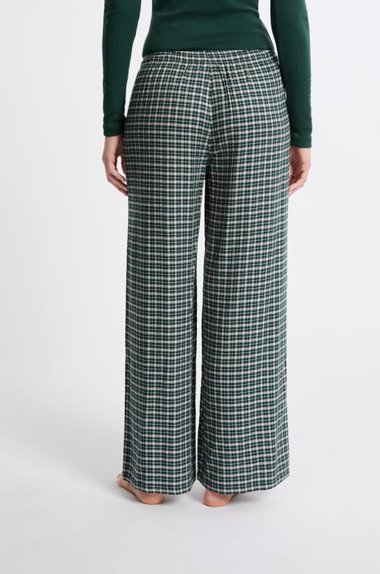 Pantalon de pyjama à carreaux;${refinementColor}