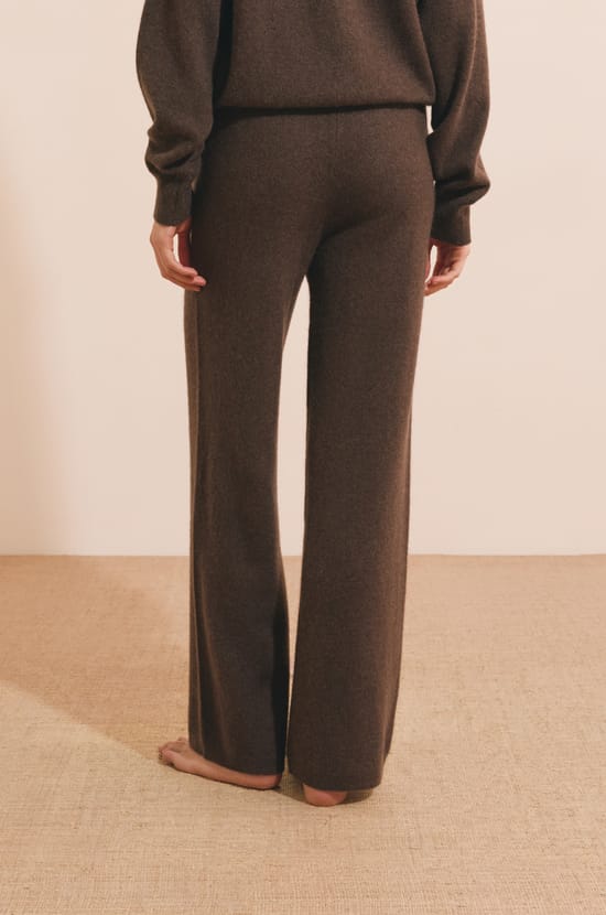 Pantalon de pyjama 100% cachemire;${refinementColor}