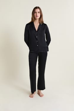 Silk Pyjama Shirt;${refinementColor}