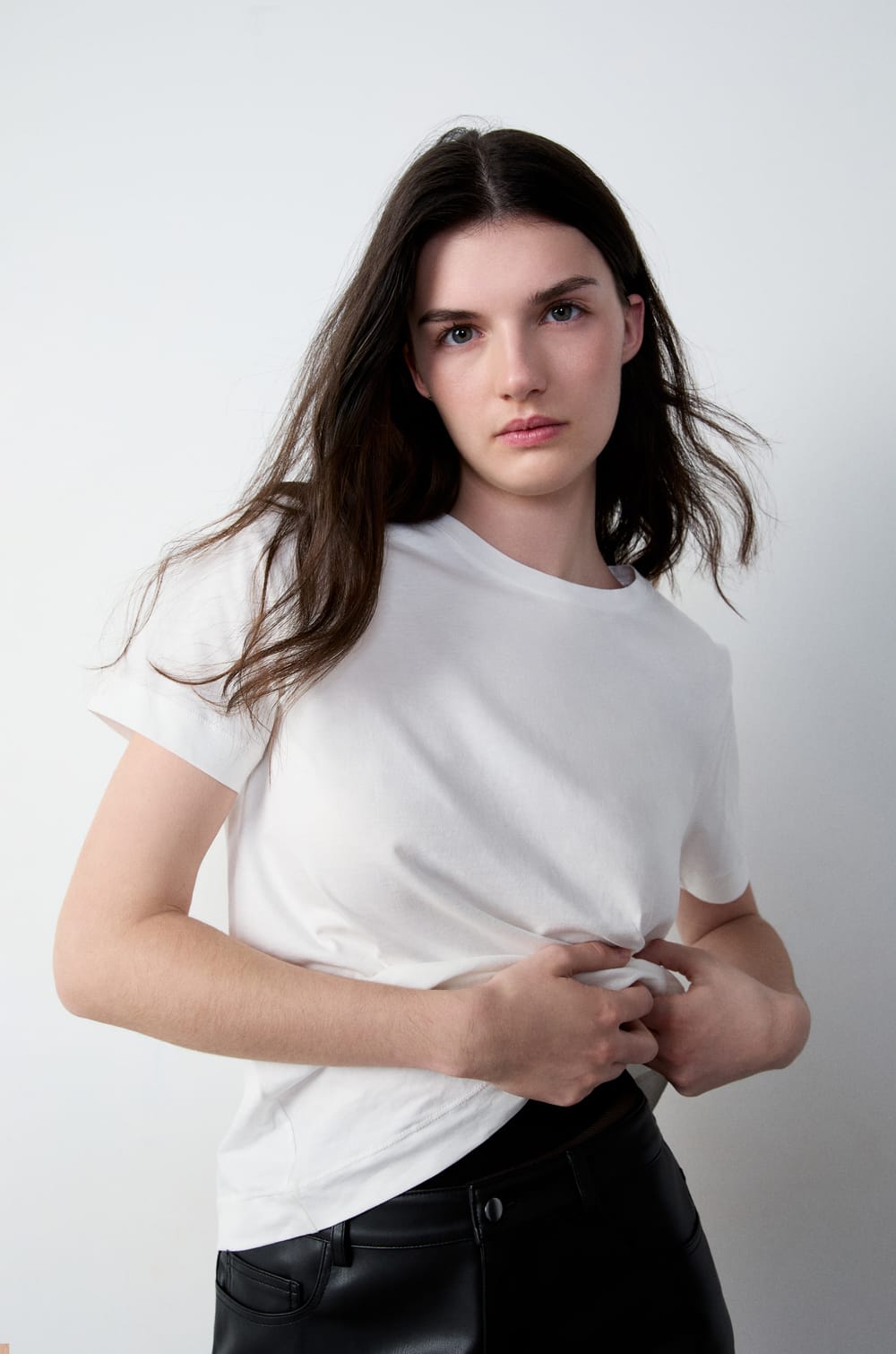 T-shirt manches courtes 100% coton;${refinementColor}