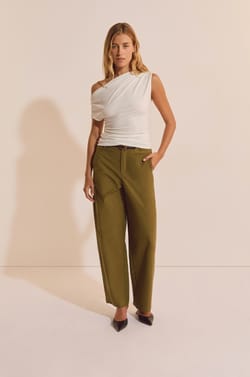 Pantalon avec coton;${refinementColor}