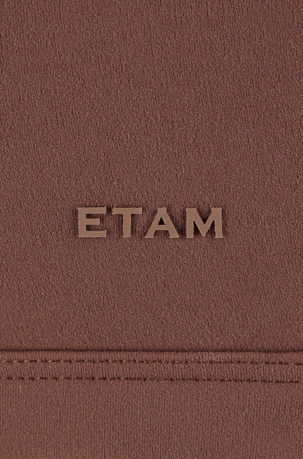 Brassi&egrave;re sans armature &agrave; encolure carr&eacute;e en microfibre - Maintien moyen;${refinementColor}