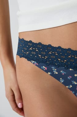Microfiber Tanga;${refinementColor}