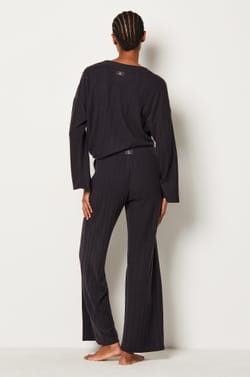 Ribbed Pyjama Bottoms;${refinementColor}
