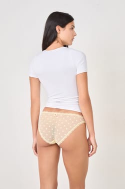 Culotte en dentelle à motifs;${refinementColor}