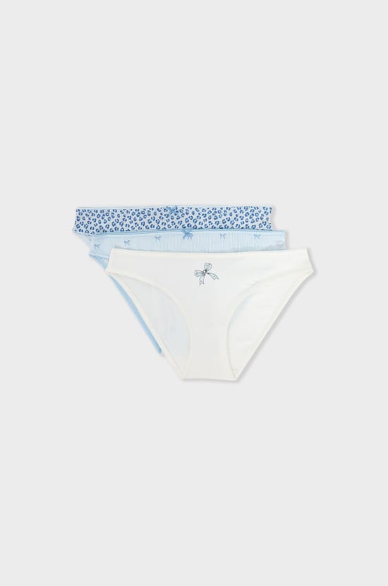 Lot de 3 culottes en coton;${refinementColor}
