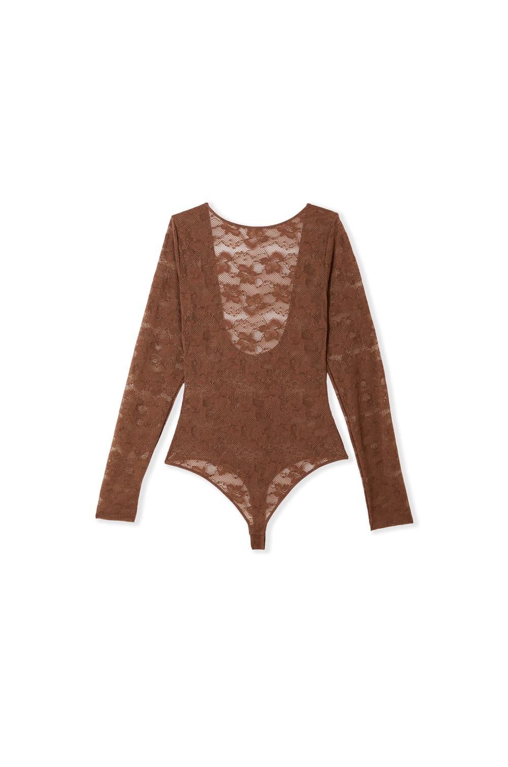 Body manches longues en dentelle ;${refinementColor}