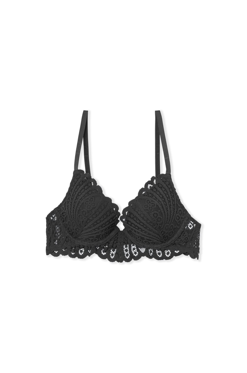 Soutien-gorge N.2 - Le push-up plongeant en dentelle;${refinementColor}