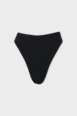Bikini bas de maillot high leg en matière extensible;${refinementColor}