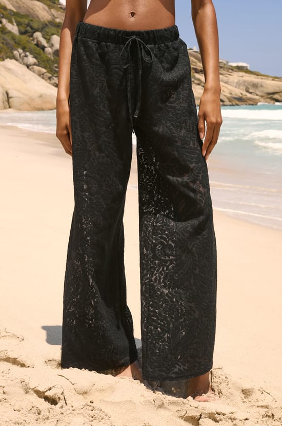 Pantalon avec coton;${refinementColor}