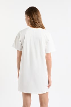 Cotton nightshirt with 'mocktail' illustration;${refinementColor}