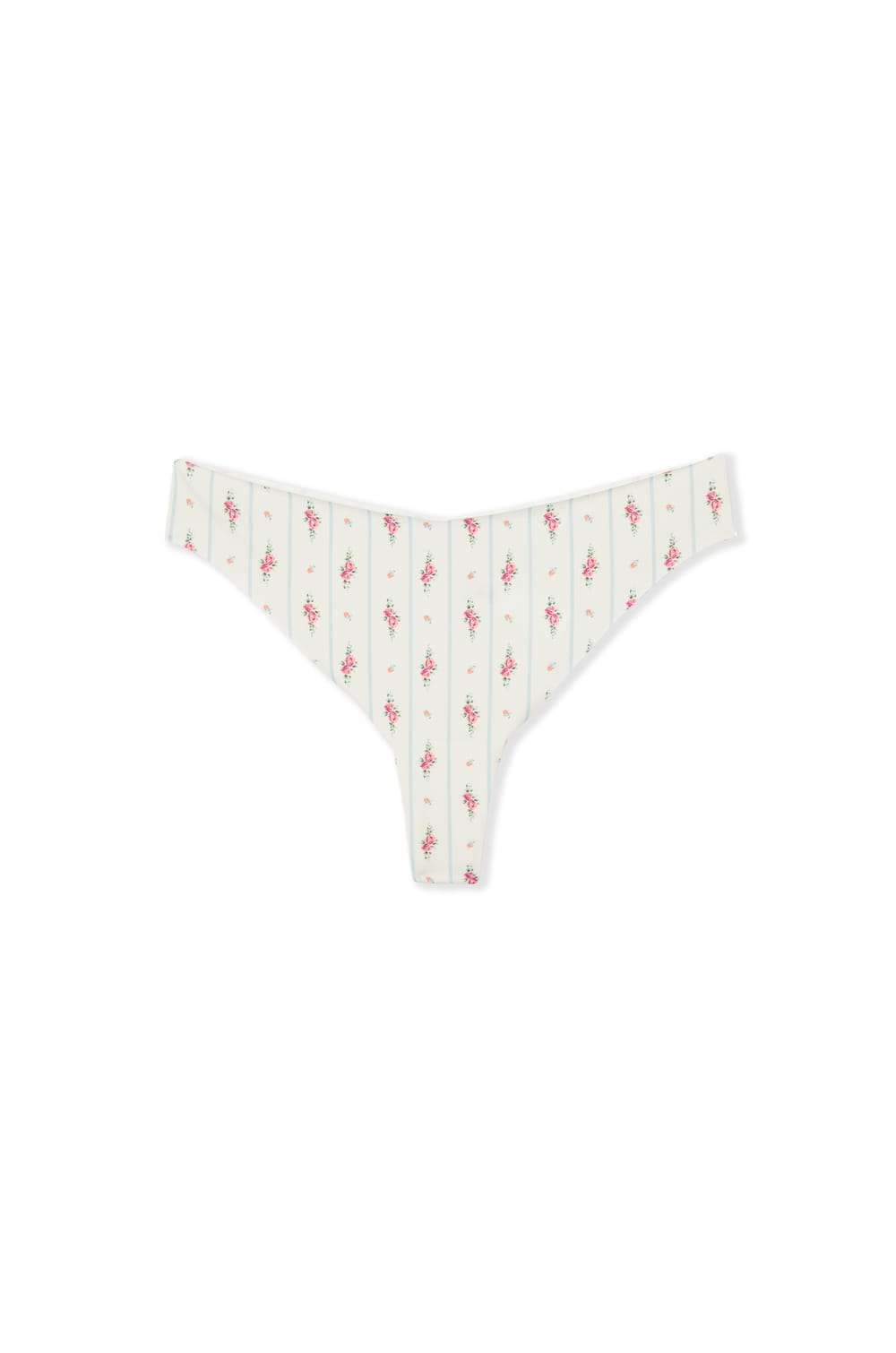 Microfibre Seamless Tanga with Patterns;${refinementColor}