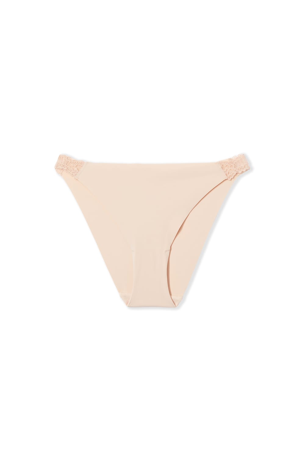 Braga de microfibra con detalles de encaje en los laterales;${refinementColor}