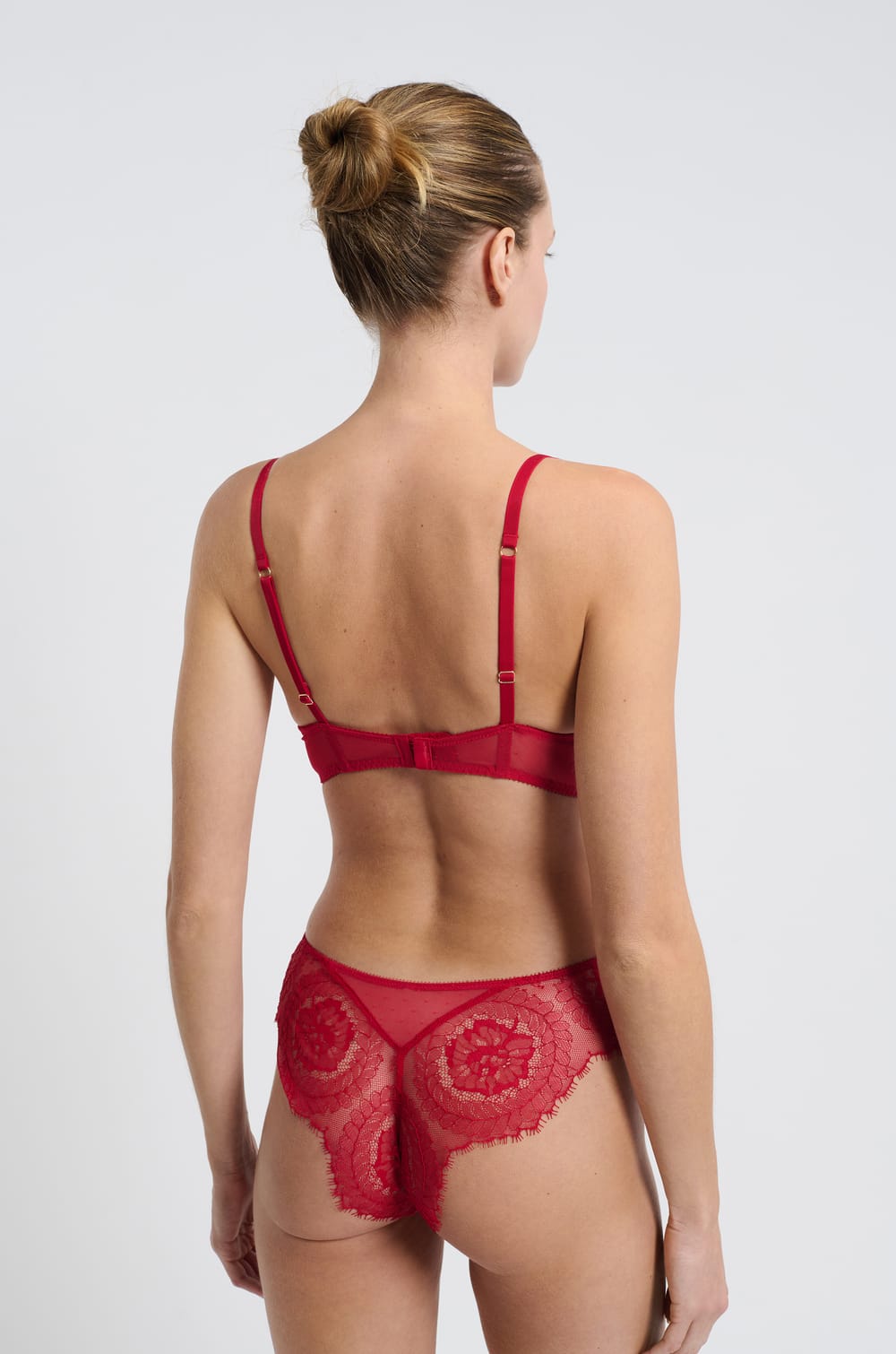 Soutien-gorge N.7 - Le corbeille foulard en dentelle;${refinementColor}