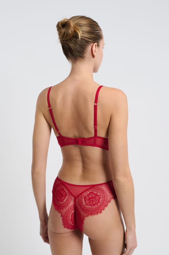 Soutien-gorge N.7 - Le corbeille foulard en dentelle;${refinementColor}