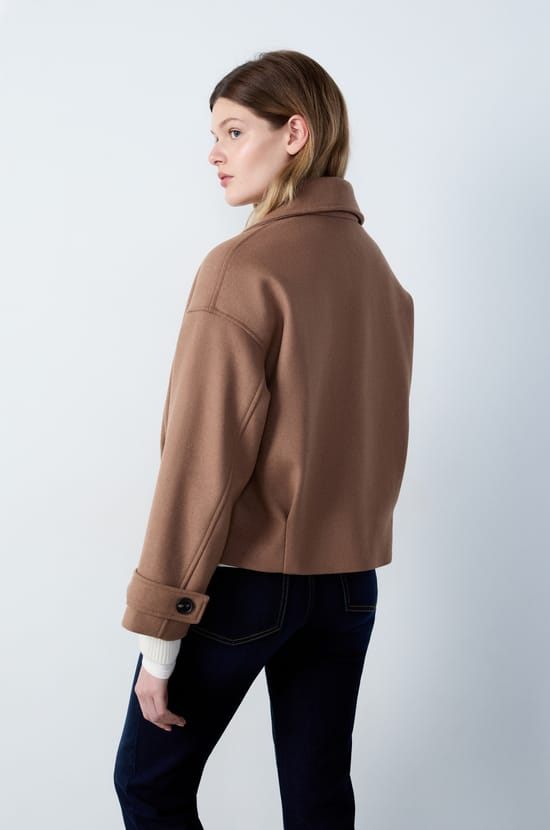 Short Pea Coat;${refinementColor}