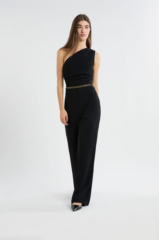 Asymmetric Jumpsuit;${refinementColor}