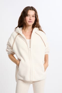 Bluza z kapturem z efektem polaru;${refinementColor}
