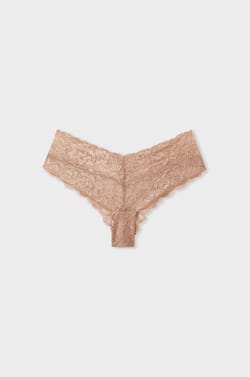 V-shape Lace Hipster;${refinementColor}