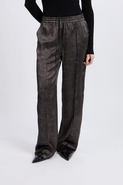 Pantalon à imprimé serpent;${refinementColor}