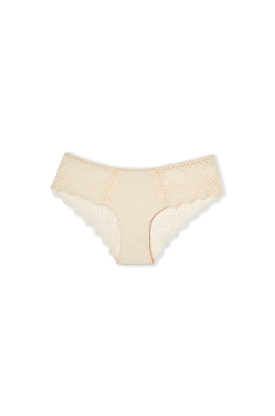 Shorty en dentelle;${refinementColor}