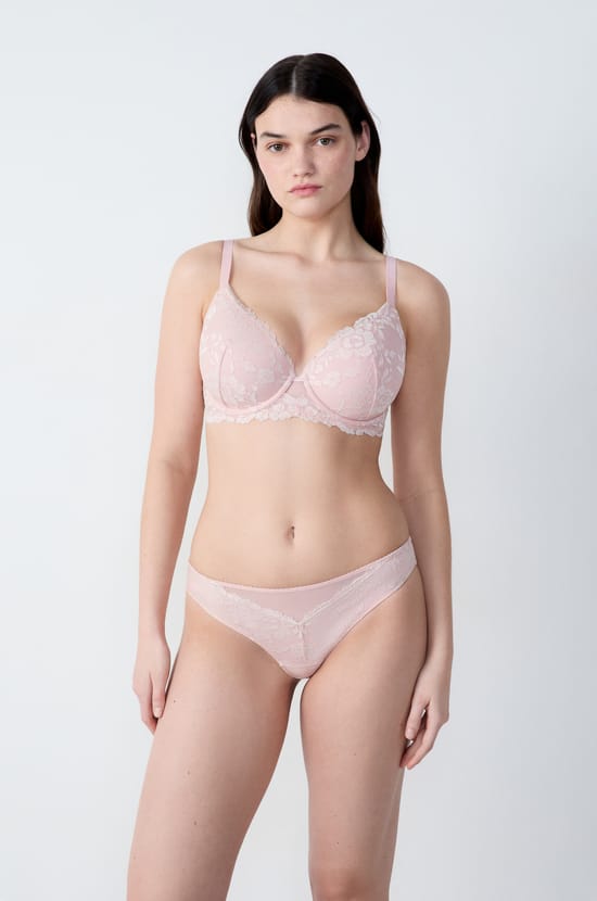 Lightly Lined Spacer Bra;${refinementColor}
