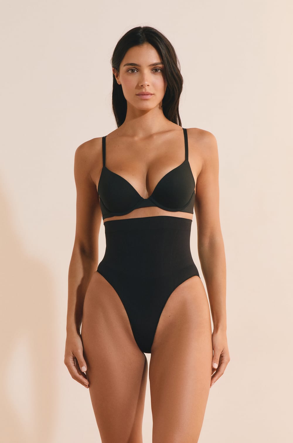Culotte taille haute sculptante;${refinementColor}