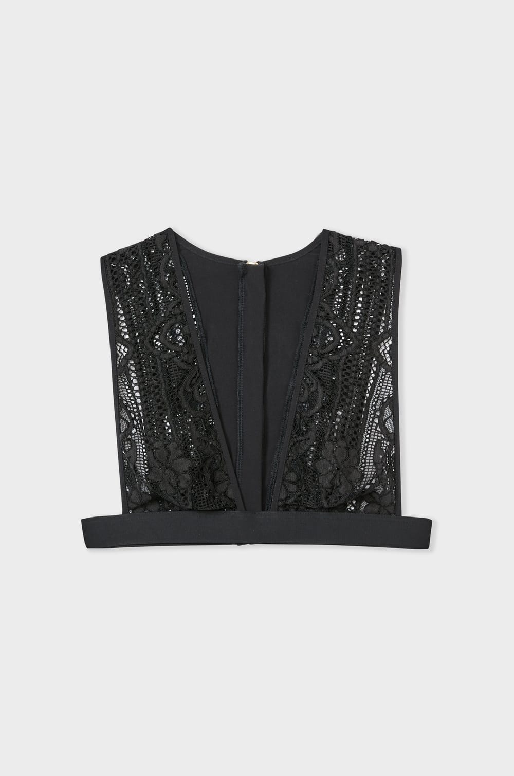 Wireless lace foulard bra;${refinementColor}