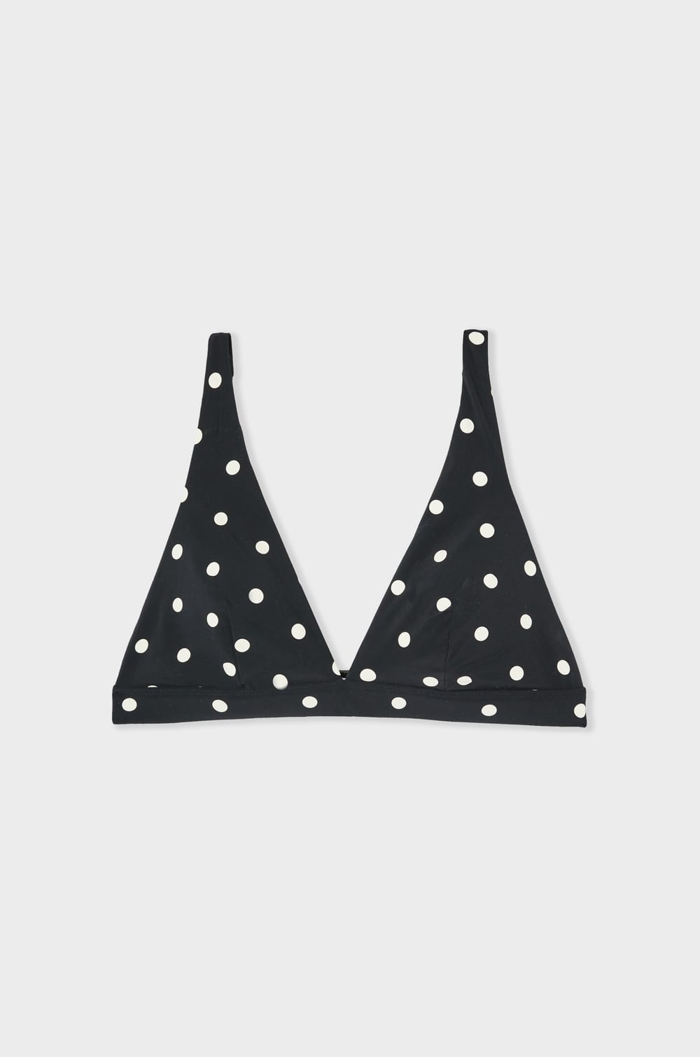 Triangle haut de maillot à pois;${refinementColor}
