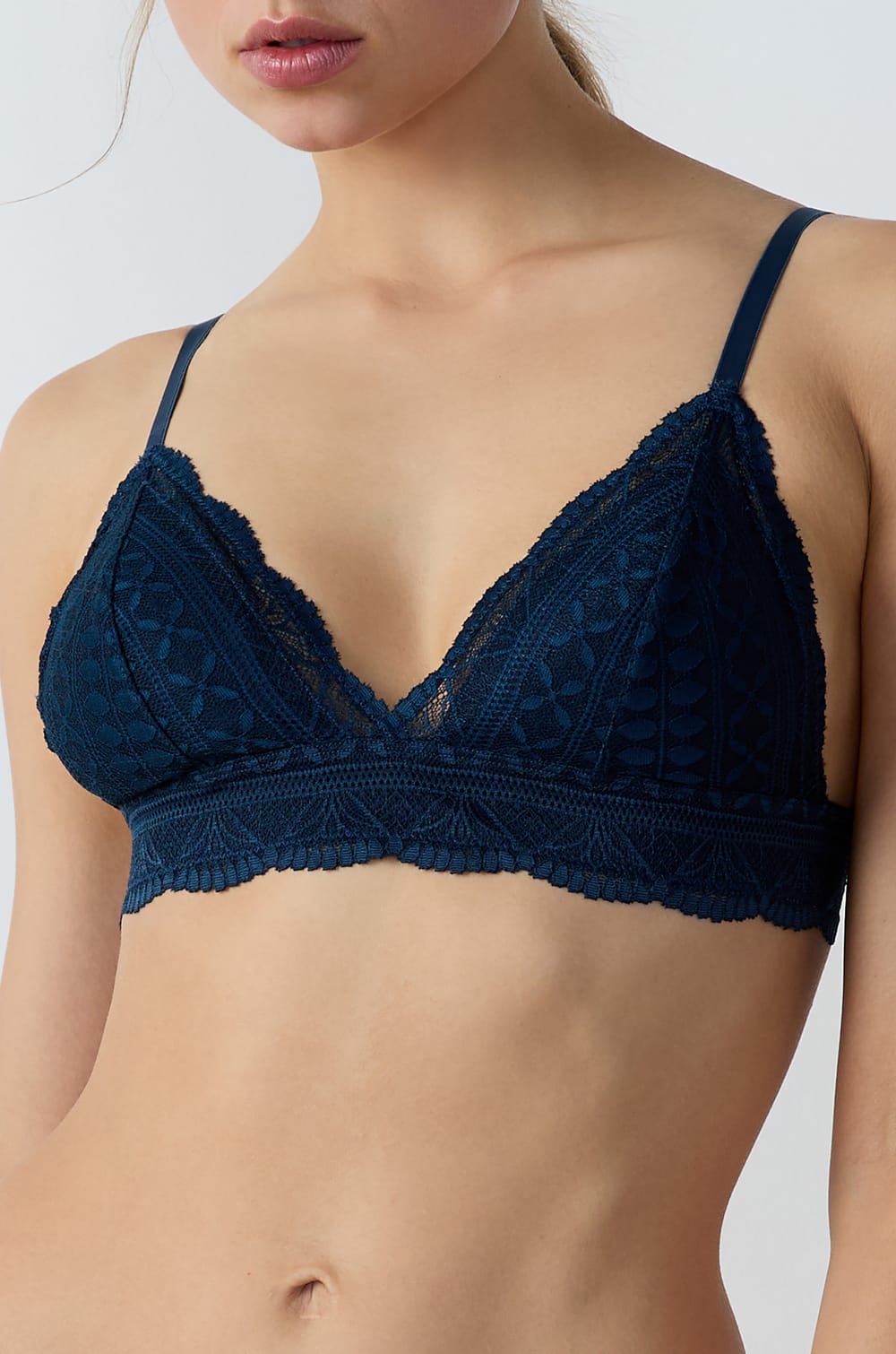 Bra No. 8 - The Wireless Triangle Bra;${refinementColor}