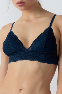 Bra No. 8 - The Wireless Triangle Bra;${refinementColor}