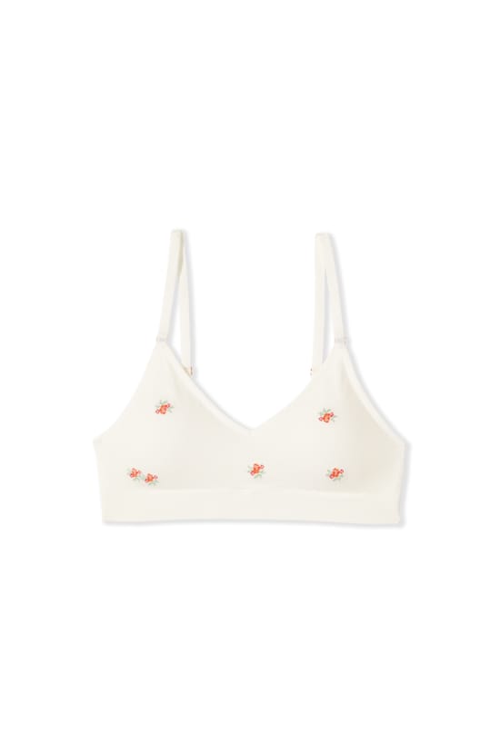 Soutien-gorge brassi&egrave;re sans coutures en coton biologique;${refinementColor}