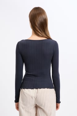 Playera pijama de mana larga;${refinementColor}