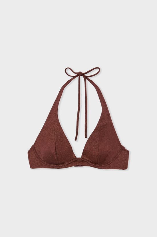 Triangle Underwired Bikini Top;${refinementColor}