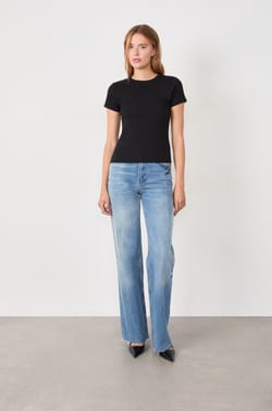 T-shirt manches courtes en coton;${refinementColor}