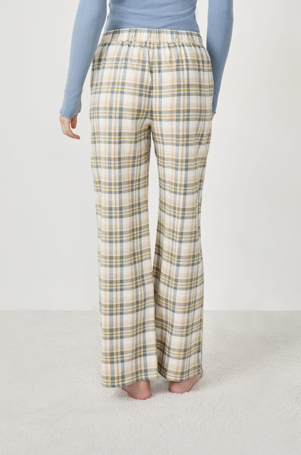 Pantalon de pyjama à carreaux;${refinementColor}